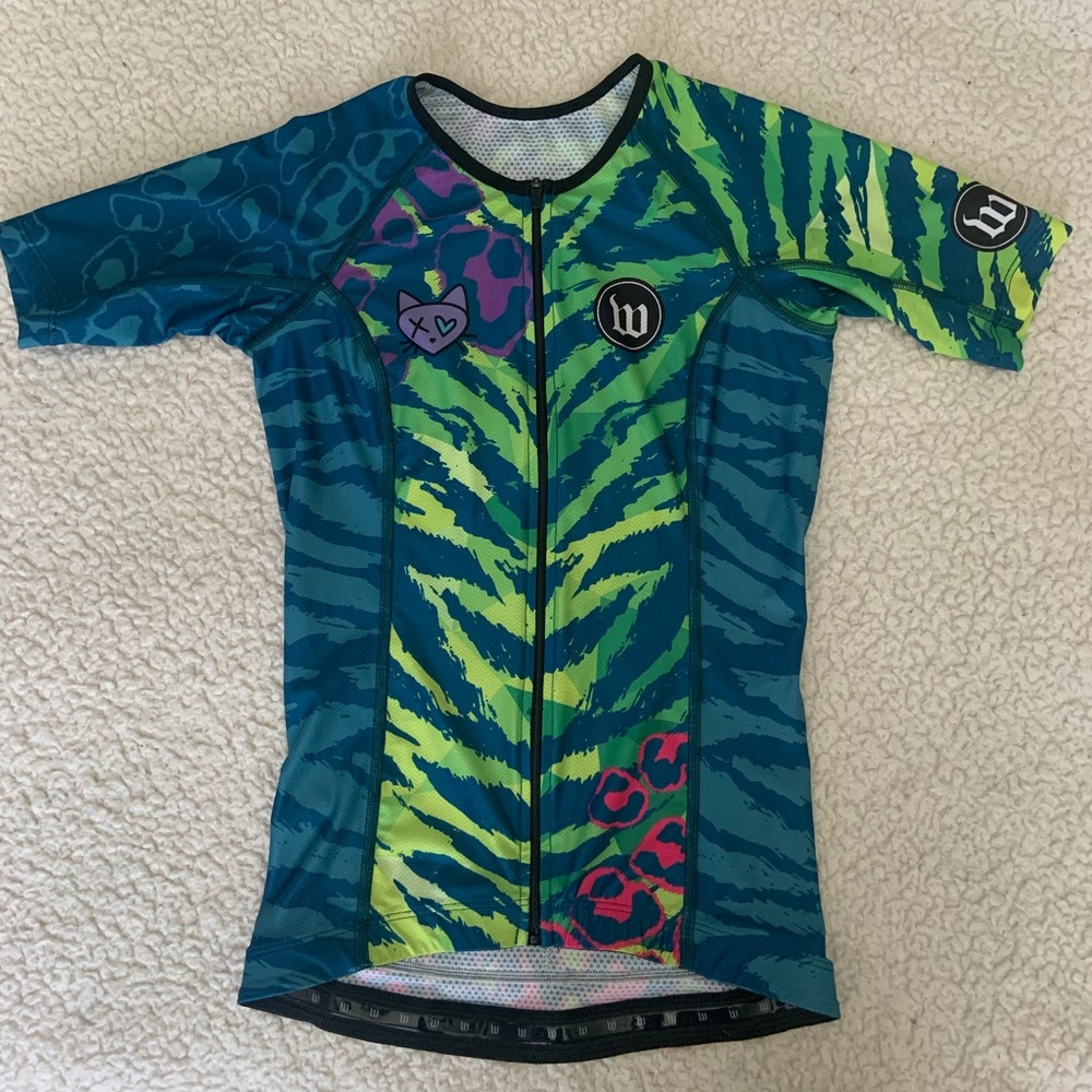 Wattie Ink Contender tri jersey- Super Kitty